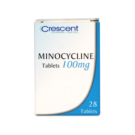 Minocycline 100mg Tablets Crescent Pharma