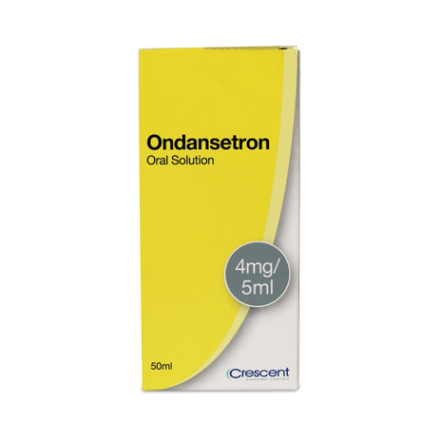 Ondansetron 4mg 5ml Oral Solution Crescent Pharma