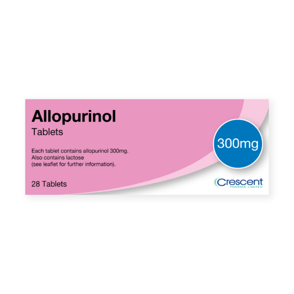 Allopurinol 300mg Tablets, Crescent Pharmaceuticals, Crescent Pharma, Crescent Medical UK, Crescent Manufacturing, Crescent R&D, Thorpe Laboratoires, Andover Warehouse, Barnsley Warehouse, M&A Pharma, M&A Pharmachem, Archimedis, Uk Generic Medicine, Uk Pharmaceuticals