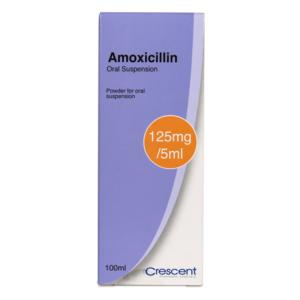 Amoxicillin 125mg/5ml Oral Suspension – Crescent Pharma