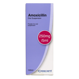 Amoxicillin 250mg/5ml Oral Suspension – Crescent Pharma