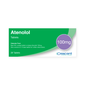 Atenolol 100mg Tablets, Crescent Pharmaceuticals, Crescent Pharma, Crescent Medical UK, Crescent Manufacturing, Crescent R&D, Thorpe Laboratoires, Andover Warehouse, Barnsley Warehouse, M&A Pharma, M&A Pharmachem, Archimedis, Uk Generic Medicine, Uk Pharmaceuticals