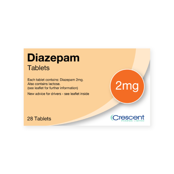 Diazepam 2mg Tablets, Crescent Pharmaceuticals, Crescent Pharma, Crescent Medical UK, Crescent Manufacturing, Crescent R&D, Thorpe Laboratoires, Andover Warehouse, Barnsley Warehouse, M&A Pharma, M&A Pharmachem, Archimedis, Uk Generic Medicine, Uk Pharmaceuticals