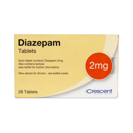 Diazepam 2mg Tablets – Crescent Pharma