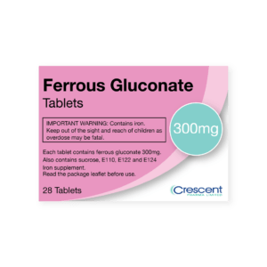 Ferrous Gluconate 300mg Tablets, Crescent Pharmaceuticals, Crescent Pharma, Crescent Medical UK, Crescent Manufacturing, Crescent R&D, Thorpe Laboratoires, Andover Warehouse, Barnsley Warehouse, M&A Pharma, M&A Pharmachem, Archimedis, Uk Generic Medicine, Uk Pharmaceuticals