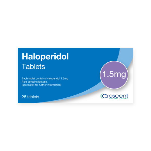 Haloperidol 1.5mg Tablets, Crescent Pharmaceuticals, Crescent Pharma, Crescent Medical UK, Crescent Manufacturing, Crescent R&D, Thorpe Laboratoires, Andover Warehouse, Barnsley Warehouse, M&A Pharma, M&A Pharmachem, Archimedis, Uk Generic Medicine, Uk Pharmaceuticals