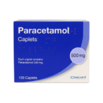 Paracetamol 500mg Caplets (POM) | Crescent Pharma