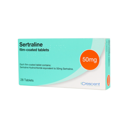 Sertraline 50mg Film-coated Tablets – Crescent Pharma