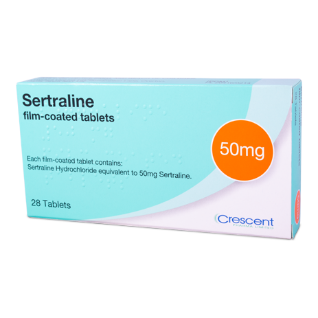 Sertraline 50mg Film-coated Tablets | Crescent Pharma