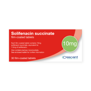 Solifencain 10mg Tablets, Crescent Pharmaceuticals, Crescent Pharma, Crescent Medical UK, Crescent Manufacturing, Crescent R&D, Thorpe Laboratoires, Andover Warehouse, Barnsley Warehouse, M&A Pharma, M&A Pharmachem, Archimedis, Uk Generic Medicine, Uk Pharmaceuticals