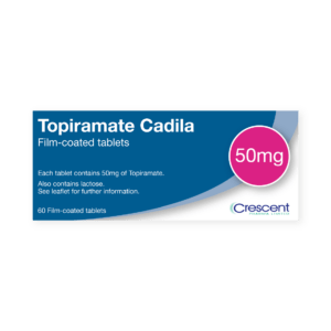 Topiramate 50mg Film-coated Tablets, Crescent Pharmaceuticals, Crescent Pharma, Crescent Medical UK, Crescent Manufacturing, Crescent R&D, Thorpe Laboratoires, Andover Warehouse, Barnsley Warehouse, M&A Pharma, M&A Pharmachem, Archimedis, Uk Generic Medicine, Uk Pharmaceuticals