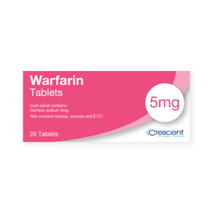 Warfarin 5mg Tablets, Crescent Pharmaceuticals, Crescent Pharma, Crescent Medical UK, Crescent Manufacturing, Crescent R&D, Thorpe Laboratoires, Andover Warehouse, Barnsley Warehouse, M&A Pharma, M&A Pharmachem, Archimedis, Uk Generic Medicine, Uk Pharmaceuticals