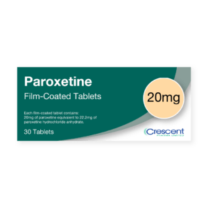 Paroxetine 20mg Tablets, Crescent Pharmaceuticals, Crescent Pharma, Crescent Medical UK, Crescent Manufacturing, Crescent R&D, Thorpe Laboratoires, Andover Warehouse, Barnsley Warehouse, M&A Pharma, M&A Pharmachem, Archimedis, Uk Generic Medicine, Uk Pharmaceuticals