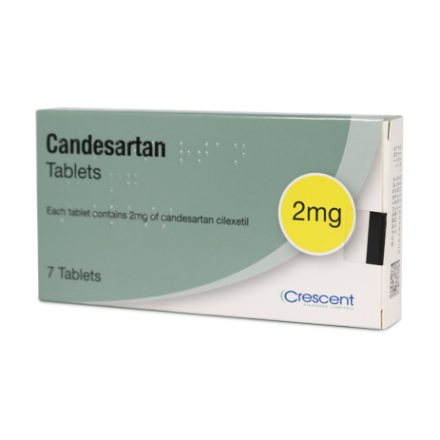 Candesartan 2mg Tablets | Crescent Pharma