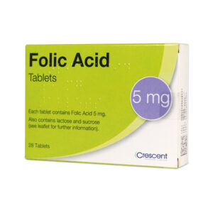 Folic Acid 5 mg Tablets – Crescent Pharma