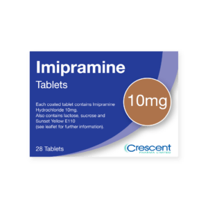 Imipramine 10mg Tablets, Crescent Pharmaceuticals, Crescent Pharma, Crescent Medical UK, Crescent Manufacturing, Crescent R&D, Thorpe Laboratoires, Andover Warehouse, Barnsley Warehouse, M&A Pharma, M&A Pharmachem, Archimedis, Uk Generic Medicine, Uk Pharmaceuticals