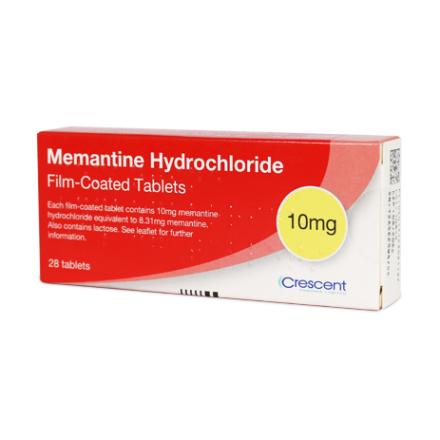 Memantine Hydrochloride 10mg Film-coated Tablets – Crescent Pharma