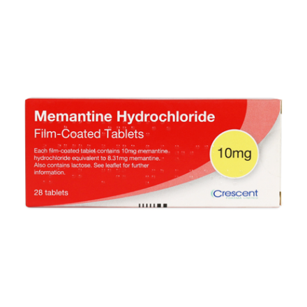 Memantine Hydrochloride 10mg Film-coated Tablets – Crescent Pharma