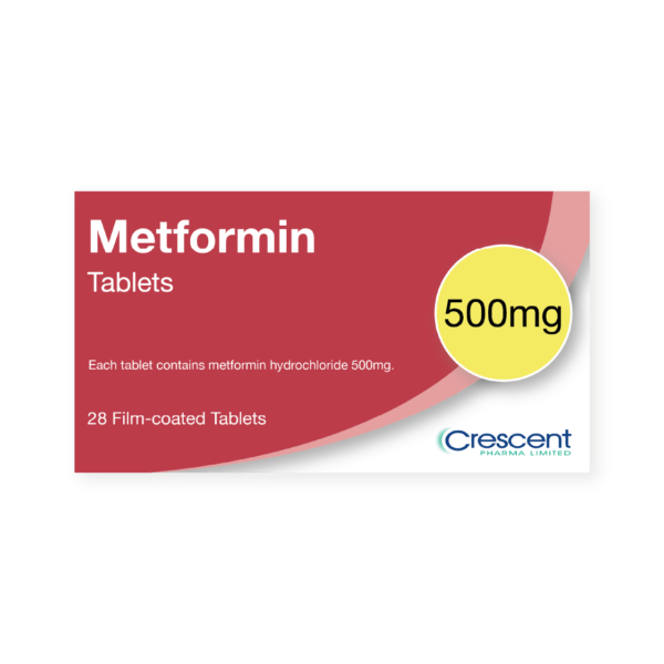 Metformin 500mg Tablets, Crescent Pharmaceuticals, Crescent Pharma, Crescent Medical UK, Crescent Manufacturing, Crescent R&D, Thorpe Laboratoires, Andover Warehouse, Barnsley Warehouse, M&A Pharma, M&A Pharmachem, Archimedis, Uk Generic Medicine, Uk Pharmaceuticals