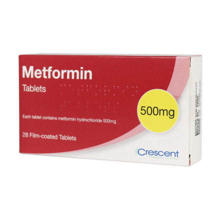 Metformin 500mg Tablets – Crescent Pharma