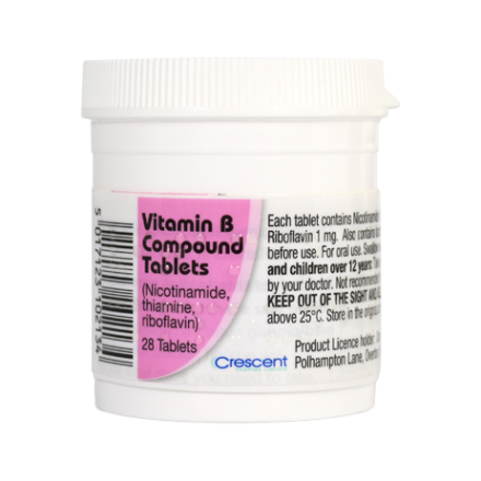 Vitamin B Compound Tablets – Crescent Pharma