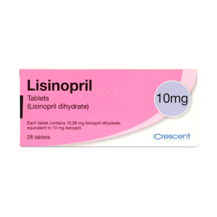 Lisinopril 10mg Tablets – Crescent Pharma