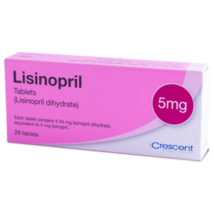 Lisinopril Tablets – 5mg – Crescent Pharma