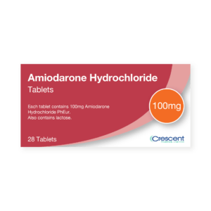 Amiodarone 100mg Tablets, Crescent Pharmaceuticals, Crescent Pharma, Crescent Medical UK, Crescent Manufacturing, Crescent R&D, Thorpe Laboratoires, Andover Warehouse, Barnsley Warehouse, M&A Pharma, M&A Pharmachem, Archimedis, Uk Generic Medicine, Uk Pharmaceuticals