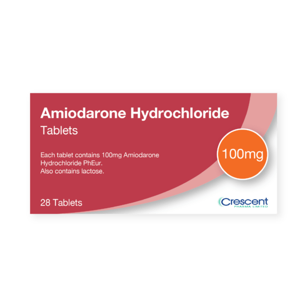 Amiodarone 100mg Tablets, Crescent Pharmaceuticals, Crescent Pharma, Crescent Medical UK, Crescent Manufacturing, Crescent R&D, Thorpe Laboratoires, Andover Warehouse, Barnsley Warehouse, M&A Pharma, M&A Pharmachem, Archimedis, Uk Generic Medicine, Uk Pharmaceuticals