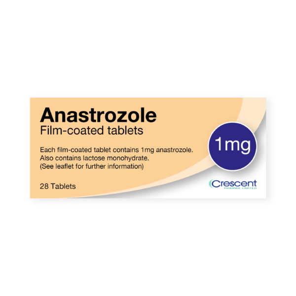 Anastrazole 1mg Tablets, Crescent Pharmaceuticals, Crescent Pharma, Crescent Medical UK, Crescent Manufacturing, Crescent R&D, Thorpe Laboratoires, Andover Warehouse, Barnsley Warehouse, M&A Pharma, M&A Pharmachem, Archimedis, Uk Generic Medicine, Uk Pharmaceuticals