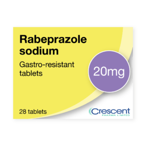 Rabeprazole 20mg Tablets, Crescent Pharmaceuticals, Crescent Pharma, Crescent Medical UK, Crescent Manufacturing, Crescent R&D, Thorpe Laboratoires, Andover Warehouse, Barnsley Warehouse, M&A Pharma, M&A Pharmachem, Archimedis, Uk Generic Medicine, Uk Pharmaceuticals