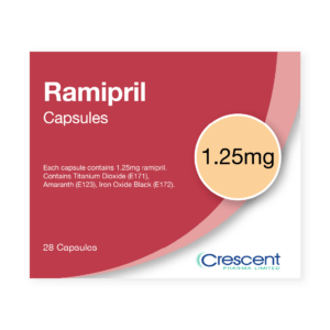 Ramipril 1.25mg Capsules, Crescent Pharmaceuticals, Crescent Pharma, Crescent Medical UK, Crescent Manufacturing, Crescent R&D, Thorpe Laboratoires, Andover Warehouse, Barnsley Warehouse, M&A Pharma, M&A Pharmachem, Archimedis, Uk Generic Medicine, Uk Pharmaceuticals