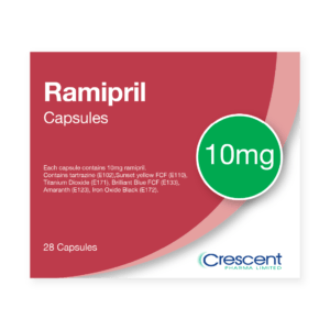 Ramipril 10mg Capsules, Crescent Pharmaceuticals, Crescent Pharma, Crescent Medical UK, Crescent Manufacturing, Crescent R&D, Thorpe Laboratoires, Andover Warehouse, Barnsley Warehouse, M&A Pharma, M&A Pharmachem, Archimedis, Uk Generic Medicine, Uk Pharmaceuticals