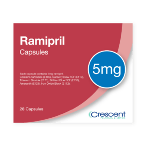 Ramipril 5mg Capsules, Crescent Pharmaceuticals, Crescent Pharma, Crescent Medical UK, Crescent Manufacturing, Crescent R&D, Thorpe Laboratoires, Andover Warehouse, Barnsley Warehouse, M&A Pharma, M&A Pharmachem, Archimedis, Uk Generic Medicine, Uk Pharmaceuticals