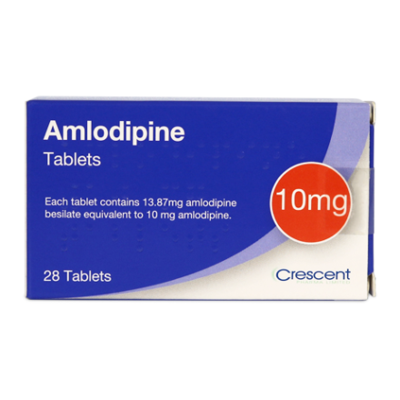 Amlodipine 10mg Tablets | Crescent Pharma