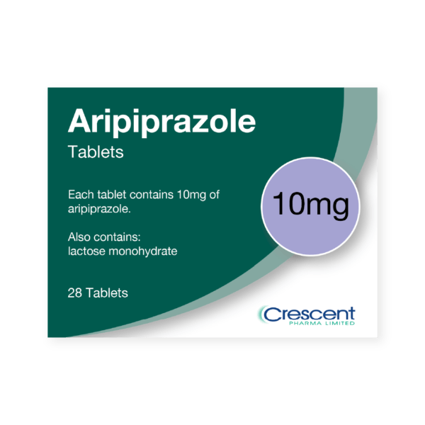 Aripiprazole 10mg Tablets, Crescent Pharmaceuticals, Crescent Pharma, Crescent Medical UK, Crescent Manufacturing, Crescent R&D, Thorpe Laboratoires, Andover Warehouse, Barnsley Warehouse, M&A Pharma, M&A Pharmachem, Archimedis, Uk Generic Medicine, Uk Pharmaceuticals