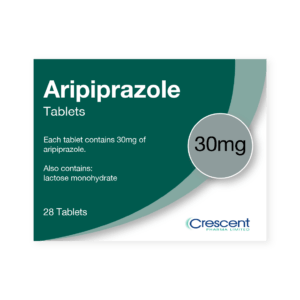 Aripiprazole 30mg Tablets, Crescent Pharmaceuticals, Crescent Pharma, Crescent Medical UK, Crescent Manufacturing, Crescent R&D, Thorpe Laboratoires, Andover Warehouse, Barnsley Warehouse, M&A Pharma, M&A Pharmachem, Archimedis, Uk Generic Medicine, Uk Pharmaceuticals