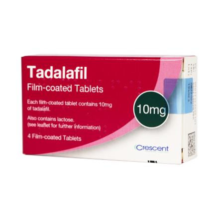 Tadalafil 10mg Film-coated Tablets | Crescent Pharma