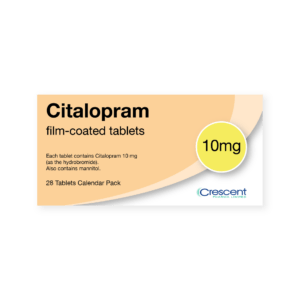 Citalopram 10mg Film-coated Tablets, Crescent Pharmaceuticals, Crescent Pharma, Crescent Medical UK, Crescent Manufacturing, Crescent R&D, Thorpe Laboratoires, Andover Warehouse, Barnsley Warehouse, M&A Pharma, M&A Pharmachem, Archimedis, Uk Generic Medicine, Uk Pharmaceuticals