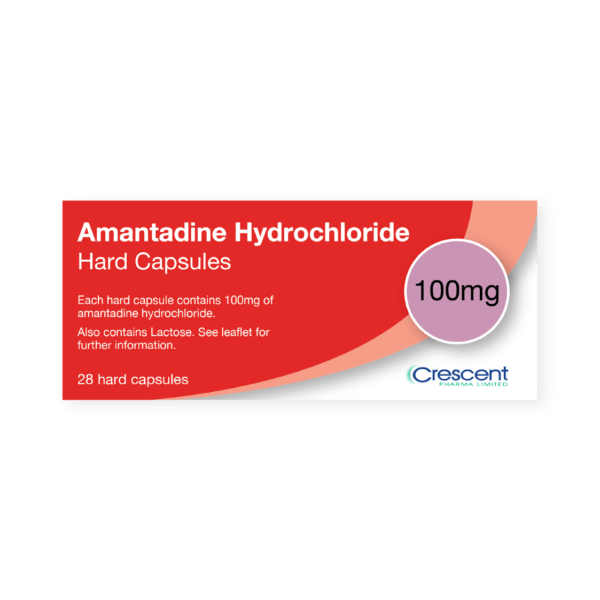 Amantadine 100mg Hard Capsules, Crescent Pharmaceuticals, Crescent Pharma, Crescent Medical UK, Crescent Manufacturing, Crescent R&D, Thorpe Laboratoires, Andover Warehouse, Barnsley Warehouse, M&A Pharma, M&A Pharmachem, Archimedis, Uk Generic Medicine, Uk Pharmaceuticals