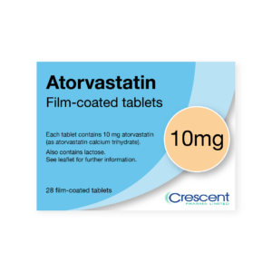 Atorvastatin 10mg Film-coated Tablets, Crescent Pharmaceuticals, Crescent Pharma, Crescent Medical UK, Crescent Manufacturing, Crescent R&D, Thorpe Laboratoires, Andover Warehouse, Barnsley Warehouse, M&A Pharma, M&A Pharmachem, Archimedis, Uk Generic Medicine, Uk Pharmaceuticals