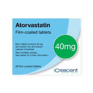 Atorvastatin 40mg Film-coated Tablets, Crescent Pharmaceuticals, Crescent Pharma, Crescent Medical UK, Crescent Manufacturing, Crescent R&D, Thorpe Laboratoires, Andover Warehouse, Barnsley Warehouse, M&A Pharma, M&A Pharmachem, Archimedis, Uk Generic Medicine, Uk Pharmaceuticals