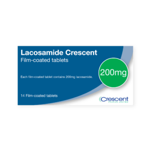 Lacosamide 200mg Film-coated Tablets, Crescent Pharmaceuticals, Crescent Pharma, Crescent Medical UK, Crescent Manufacturing, Crescent R&D, Thorpe Laboratoires, Andover Warehouse, Barnsley Warehouse, M&A Pharma, M&A Pharmachem, Archimedis, Uk Generic Medicine, Uk Pharmaceuticals